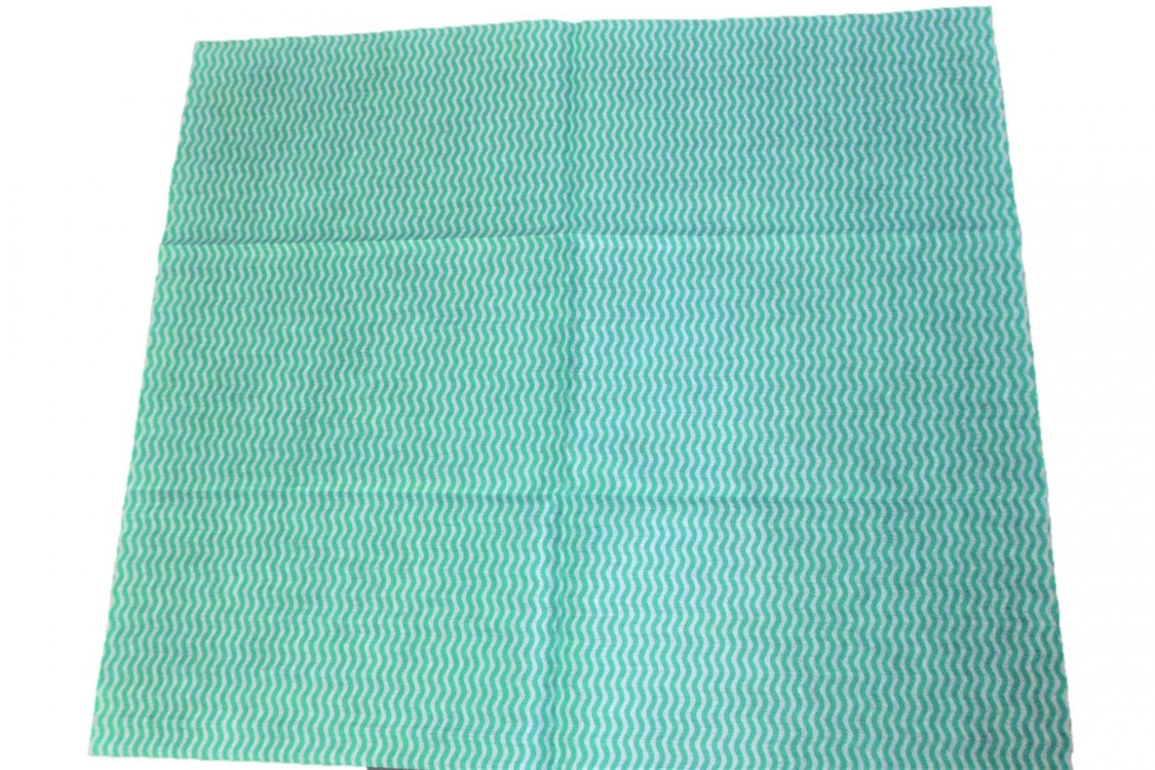 30989 Grüne Welle Tuch entfaltet freigestellt