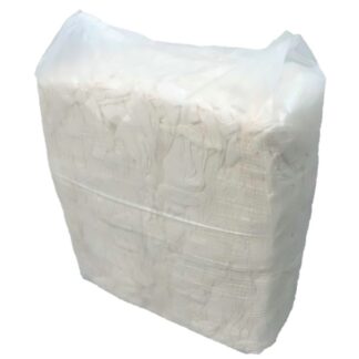 Neutrikot – Interlock – Putzppen, rohweiß, Baumwolle, 10 kg Sack