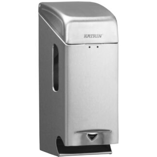 Toilettenpapierspender Katrin für 2 Rollen, silber, Edelstahl