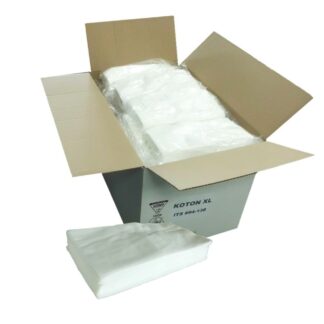 Wischtuch Koton XL 50×58 cm weiß 500 Tücher im Karton