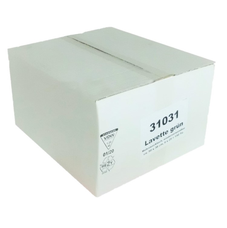 31031 Lavette grün Karton geschlossen