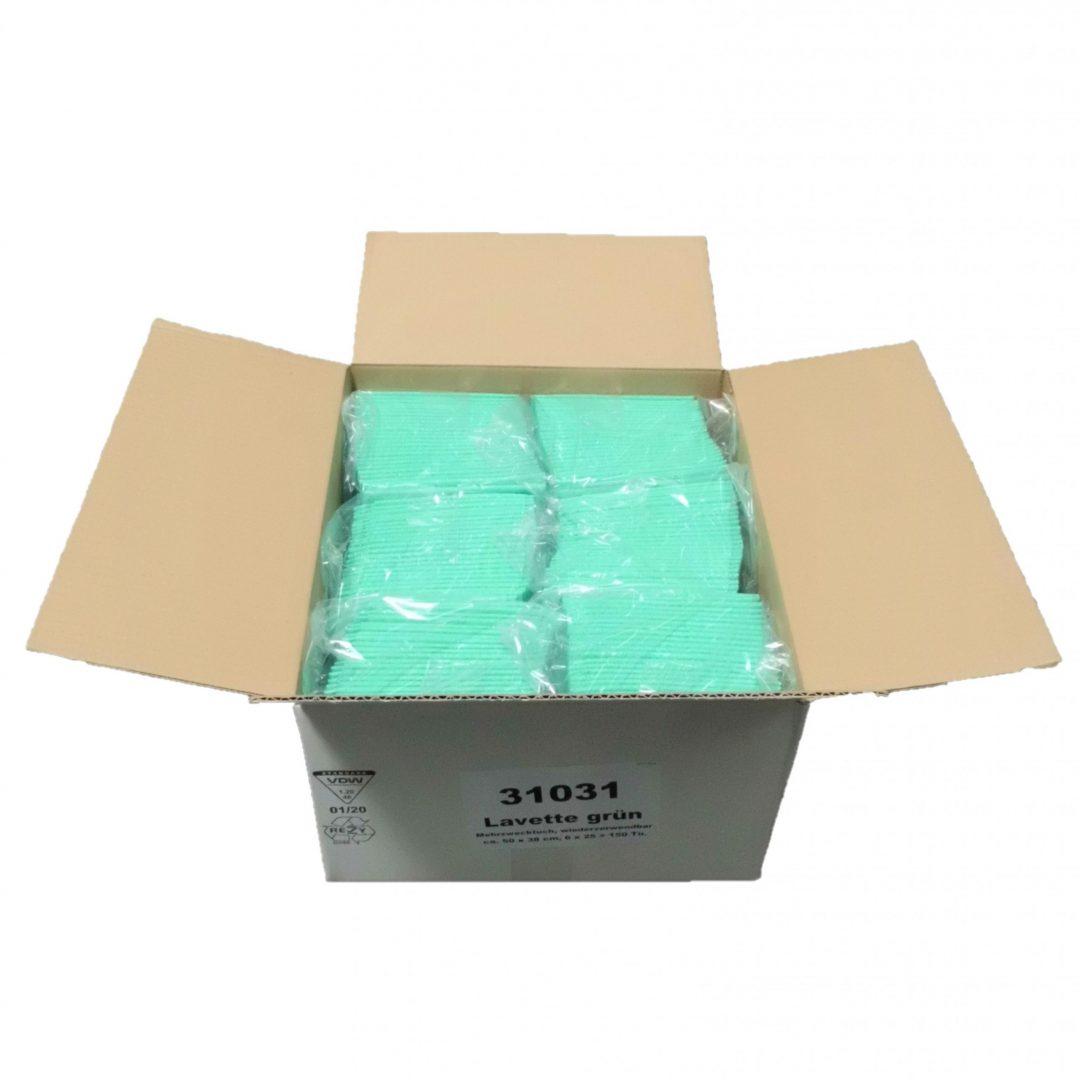 31031 Lavette grün Karton