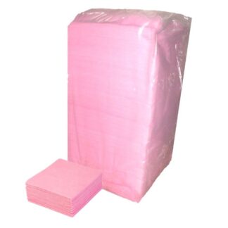 Vlies-Allzwecktuch, 450 Tücher, rosa, 125 g/m², 38×40 cm, Viskose/Propylen, 10 kg im Polysack