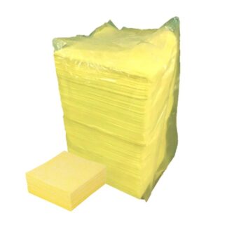 Vlies-Allzwecktuch, 450 Tücher, gelb, 125 g/m², 38×40 cm, Viskose/Propylen, 10 kg im Polysack