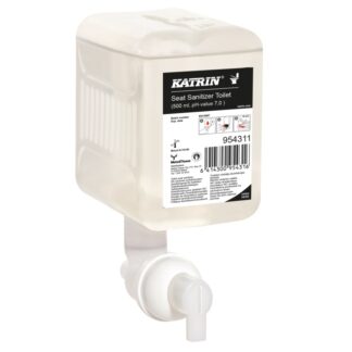 Flächendesinfektion Toilettensitzreinigerschaum Katrin 500 ml, antibakteriell, 12 Kartuschen