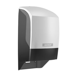 Toilettenpapierspender Katrin System, weiß, Kunststoff