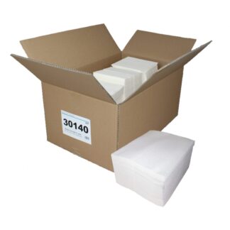 Brotex® Dry Soft 70, 500 Tücher, Airlaid Wischtücher, einseitig geprägt, weiß, Zellstoff, 30×34 cm, 500 Tücher