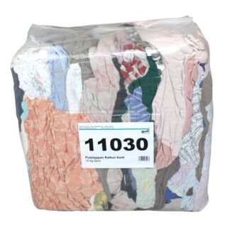 Kattun-Putzlappen, bunt, Baumwolle-Polyester, 10 kg
