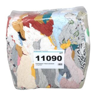 Poliertrikot Industrie-Putzlappen, extrahell, Baumwolle, 10 kg Sack - 1 Sack