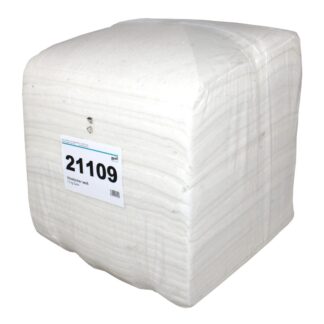 Vliestücher-Maschinenputztücher, weiß, 38×40 cm, 550 Tücher, 10 kg Sack