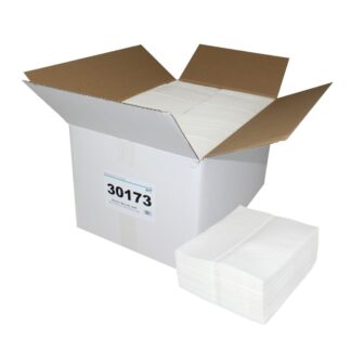 Brotex® Mars 60, 900 Tücher, Airlaid Wischtücher, glatte Oberfläche, weiß, Zellstoff, 30×38 cm, 900 Tücher