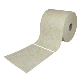 Vliestücher-Maschinenputztücher auf Rolle, itex®, hellbunt, 29×38 cm, 250 Blatt, 2 Rollen im Pack