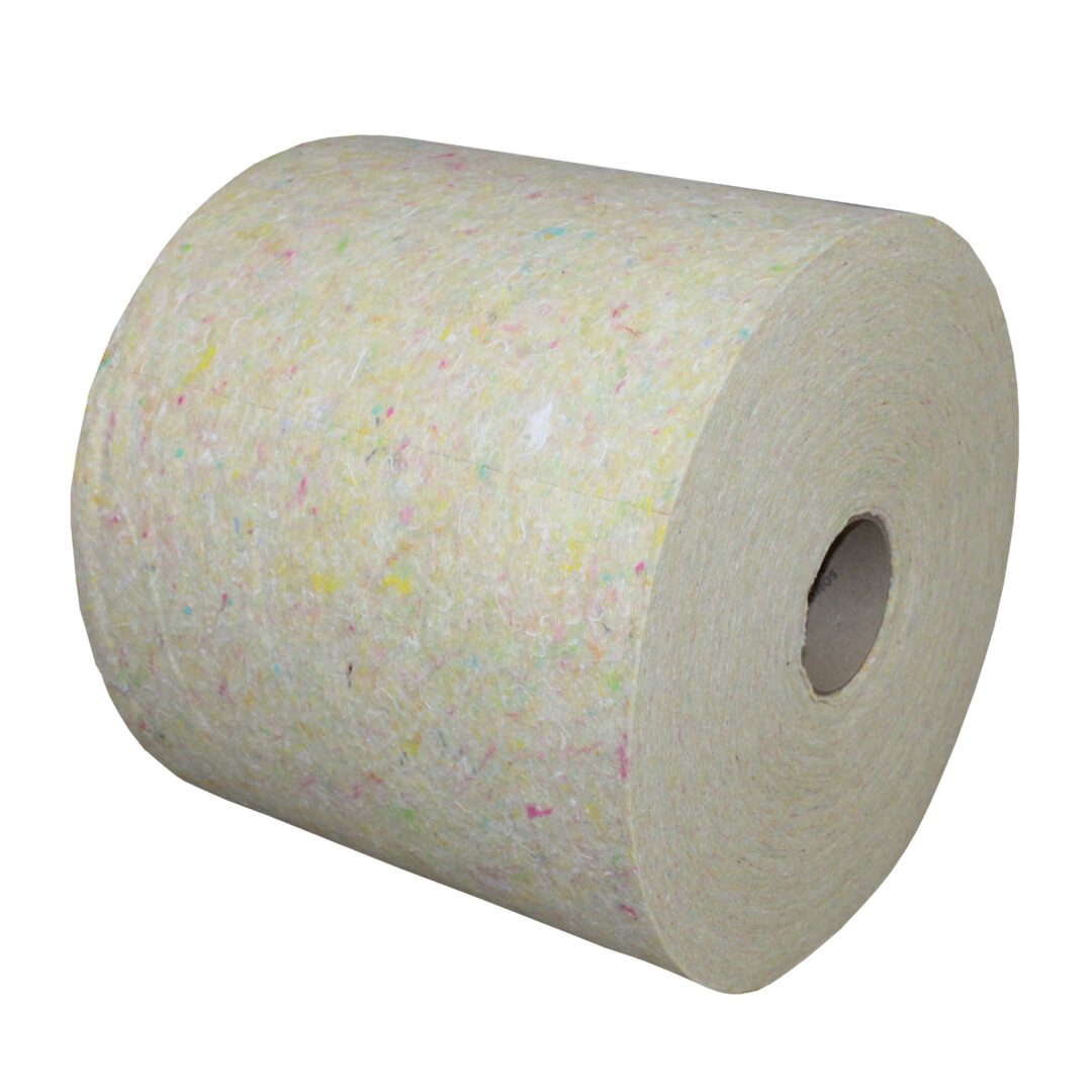 Vliestücher-Maschinenputztücher auf Rolle, itex®, hellbunt, 29×38 cm, 250 Blatt, 2 Rollen im Pack – Bild 2