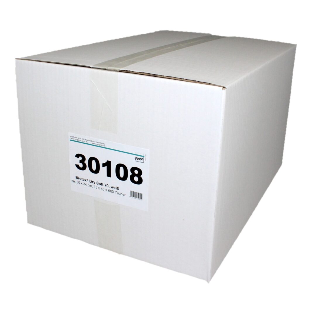 Brotex® Dry Soft 70, 600 Tücher, Airlaid Wischtücher, einseitig geprägt, 30×34 cm 600 Tücher im Karton – Bild 8