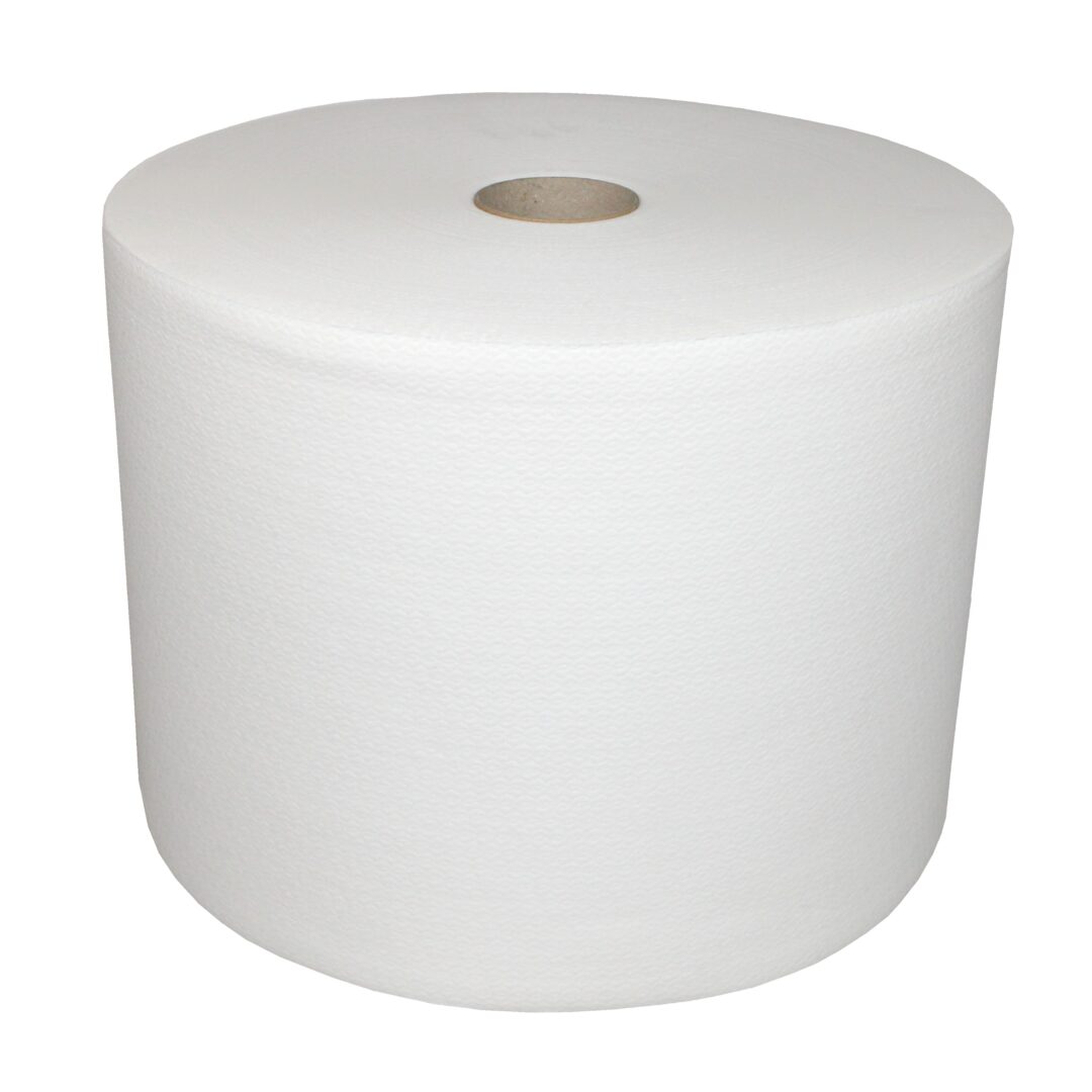 Brotex® Dry Soft 70, Airlaid Wischtuchrolle, Textilcharakter, 700 Blatt, einseitig geprägt, weiß, Zellstoff, 30×38 cm, 700 Blatt – Bild 4