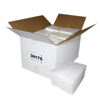 Brotex® Dry Soft 70, 600 Tücher, Airlaid Wischtücher, einseitig geprägt, weiß, Zellstoff, 30×38 cm, 600 Tücher im Karton
