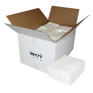 Brotex® Mars 60, 600 Tücher, Airlaid Wischtücher,glatte Oberfläche, weiß, Zellstoff, 30×38 cm, 12×50=600 Tücher