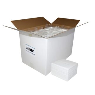 NOWOLIN® Extra Plus 50, 1200 Tücher, Universaltücher mit Textilcharakter, feine Lochstruktur, weiß, Viskose, 34×38 cm, 24×50=1200 Tücher