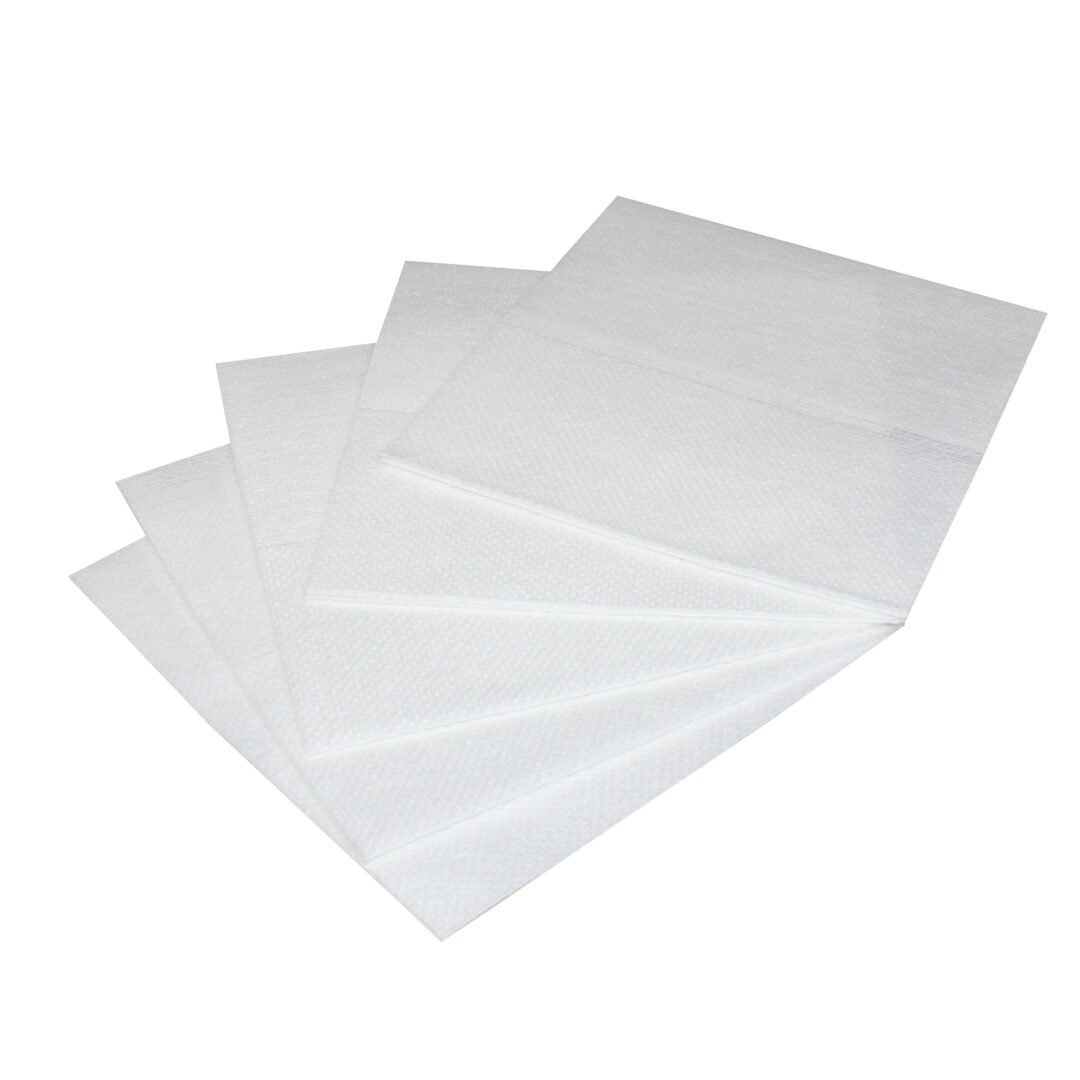 NOWOLIN® Extra 65, 600 Tücher, Universaltücher mit Textilcharakter, Lochstruktur, weiß, Viskose, ca. 38×38 cm, 700 Tücher – Bild 8