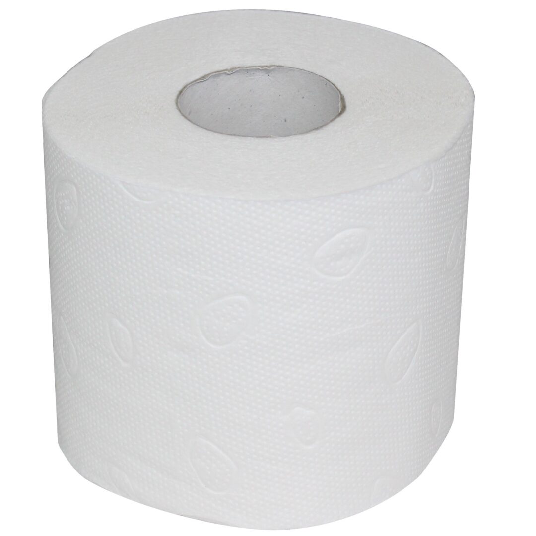Toilettenpapier Paperdi, 2-lagig, naturweiß, 250 Blatt, 8×8=64 Rollen – Bild 4