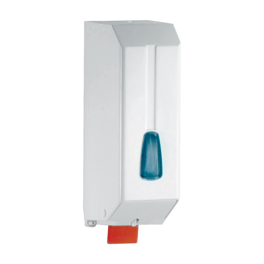 Seifenspender universal, für 500/950ml / mit Leerkartusche, weiß, Kunststoff