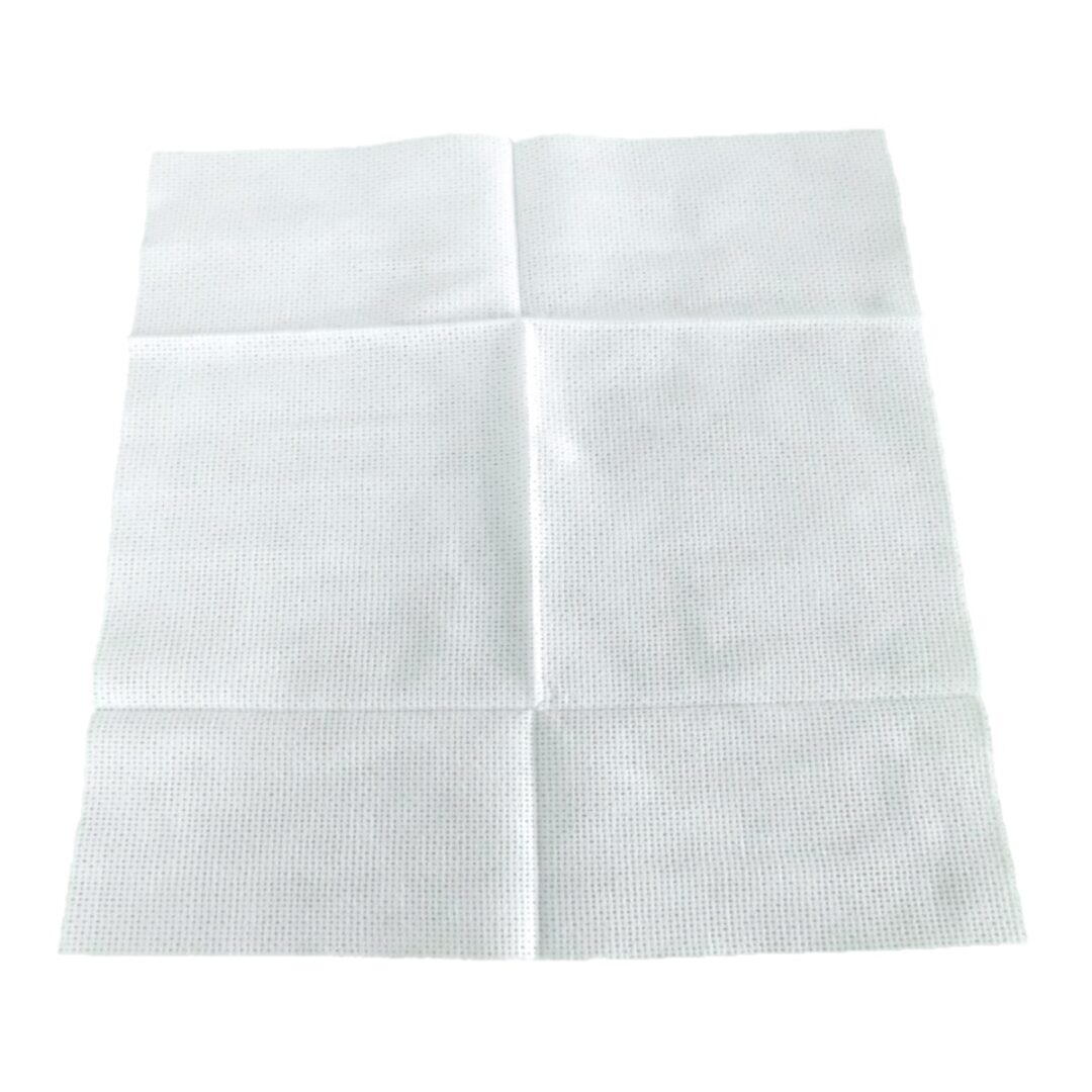 NOWOLIN® Extra 65, 400 Tücher, Universaltücher mit Textilcharakter, Lochstruktur, weiß, Viskose, ca. 38×38 cm, 400 Tücher – Bild 3