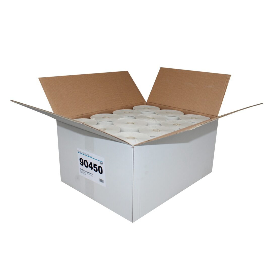 Handtuchrolle Brod natur 90, 1-lagig, Recyclingpapier (RC), 90 m, unperforiert, 12 Rollen – Bild 7