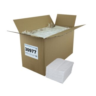 NOWOZELL® Wischtücher, 1.000 Lagenzellstofftücher, 4-lagig, natur, Recyclingpapier, 28×34 cm, 20×50=1.000 Tücher im Karton