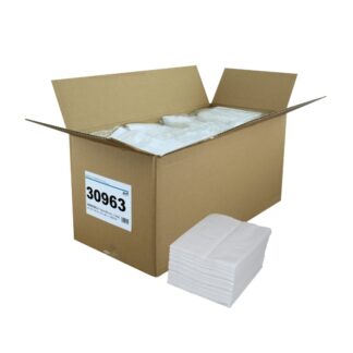 NOWOZELL® Wischtücher, 1.000 Lagenzellstofftücher, 3-lagig, natur, Recyclingpapier, 28×34 cm, 20×50=1.000 Tücher im Karton