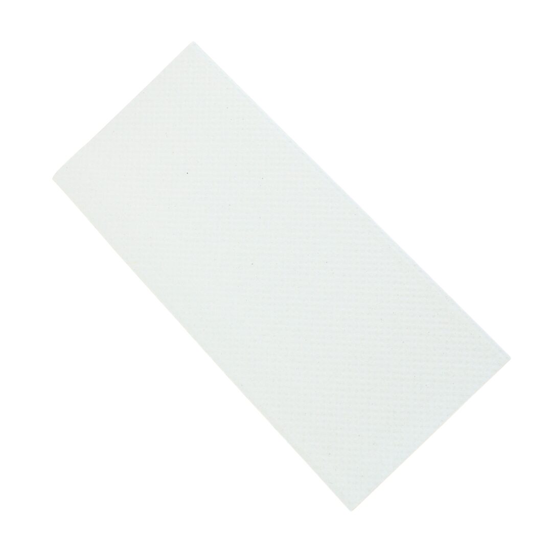 Falthandtuch Huchtemeier, 2-lagig, weiß, V-Falz, 23×21 cm, 3200 Tücher – Bild 5