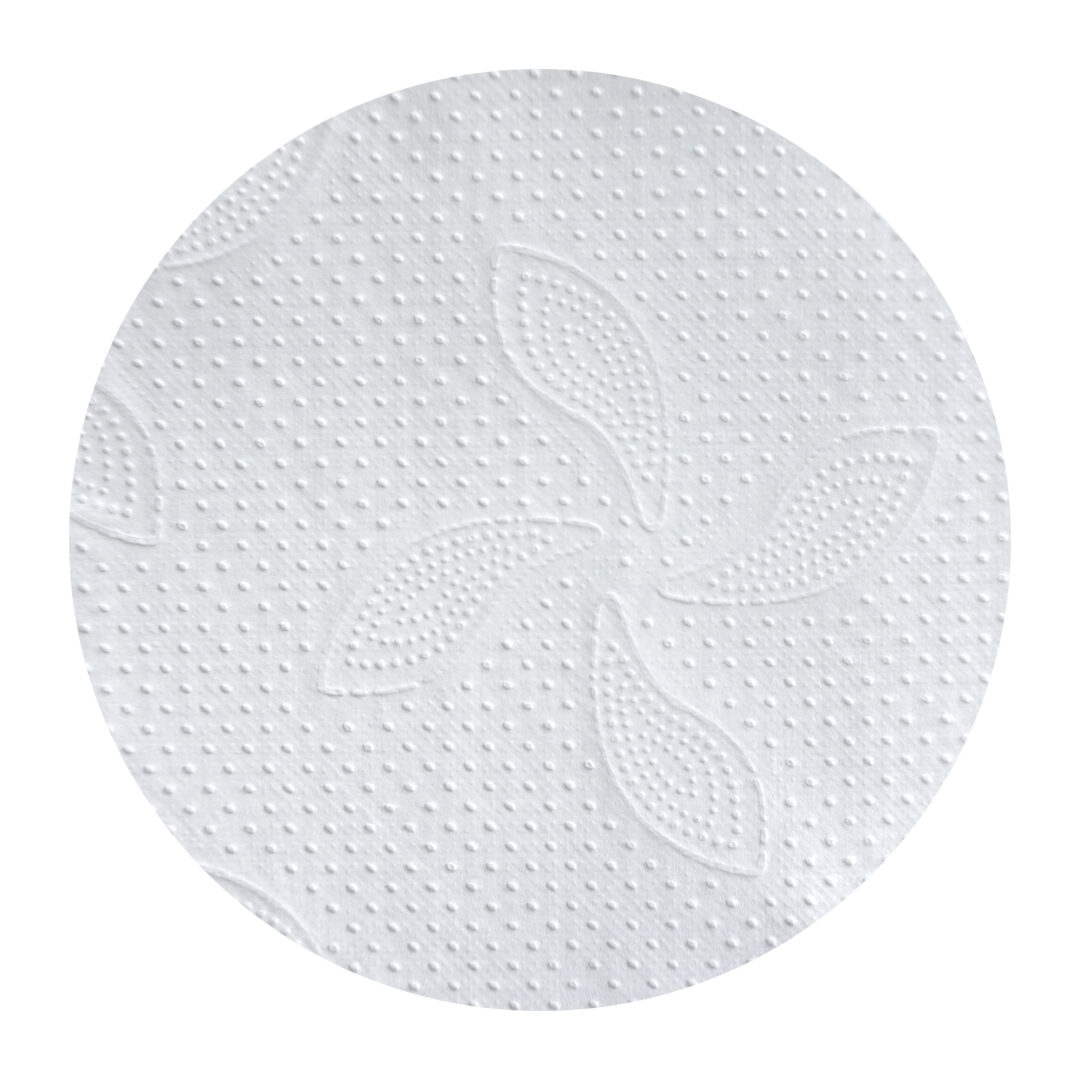 Falthandtuch Katrin Zick Zack, 2-lagig, weiß, Recyclingpapier (RC), V-Falz, 24,4×23 cm, 4000 Tücher – Bild 4