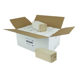 Falthandtuch Paperdi, 2-lagig, natur, Recycling, V-Falz, 25x21cm, 5000 Tücher