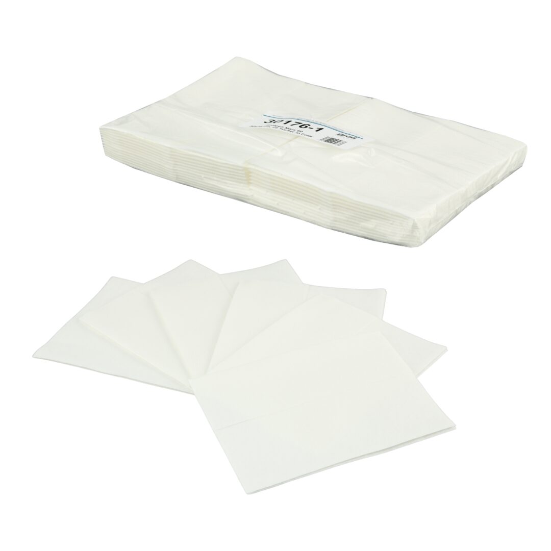 Brotex® Mars 60, Airlaid Wischtücher, glatte Oberfläche, weiß, Zellstoff, 30×38 cm, 25 Tücher