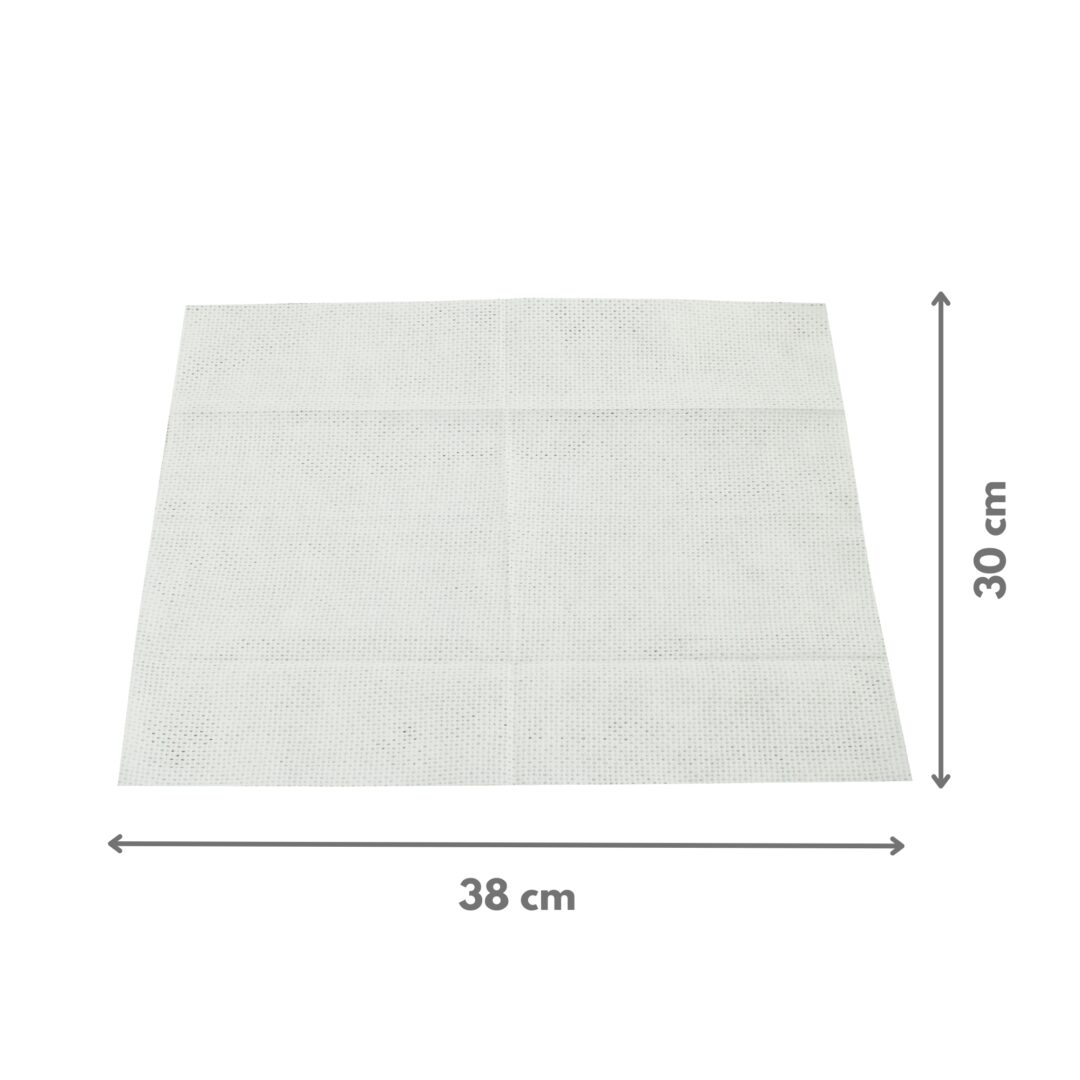 NOWOLIN® Extra 65, Universaltücher mit Lochstruktur, weiß, Viskose, 30×38 cm, 25 Tücher – Bild 4