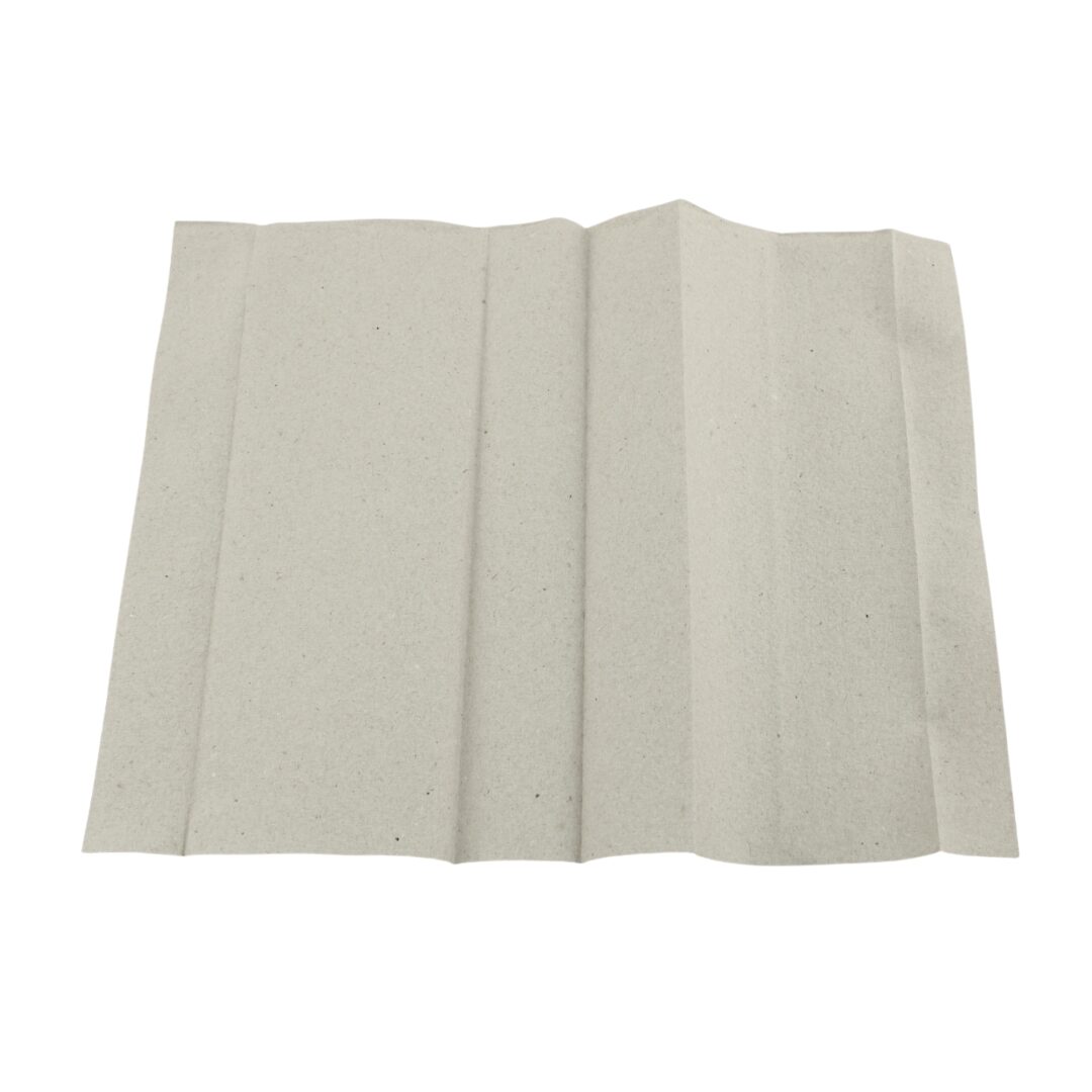 Falthandtuch Huchtemeier, 1-lagig, natur, Recyclingpapier (RC), C-Falz, 24,5×32 cm, 3648 Tücher – Bild 6