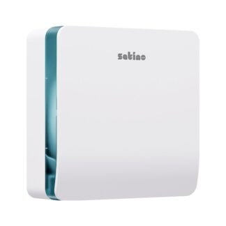 Toilettenpapierspender Satino Jumbo L, weiß, Kunststoff, JT2-kompatibel