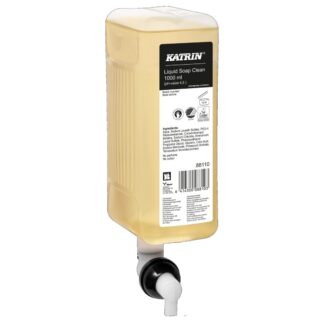 Seifencreme Katrin Clean, farblos, parfümfrei, 1000 ml, 6 Kartuschen