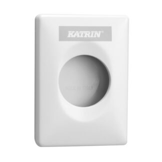 Hygienebeutelspender Katrin, weiß, Kunststoff
