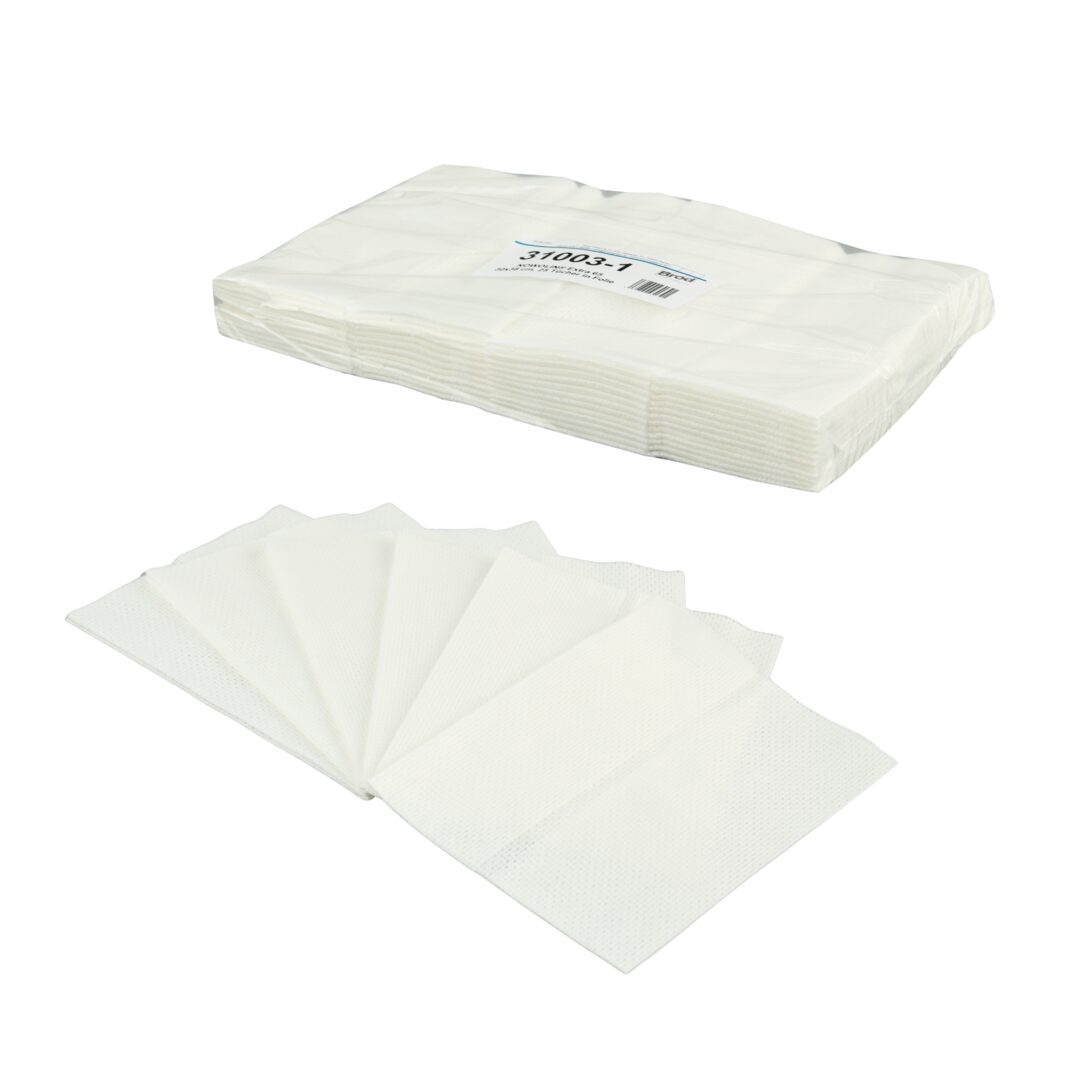 NOWOLIN® Extra 65, Universaltücher mit Lochstruktur, weiß, Viskose, 30×38 cm, 25 Tücher