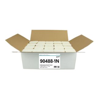 Falthandtuch Brod® Smart, 2-lagig, weiß, V-Falz, 23×21 cm, 3200 Tücher